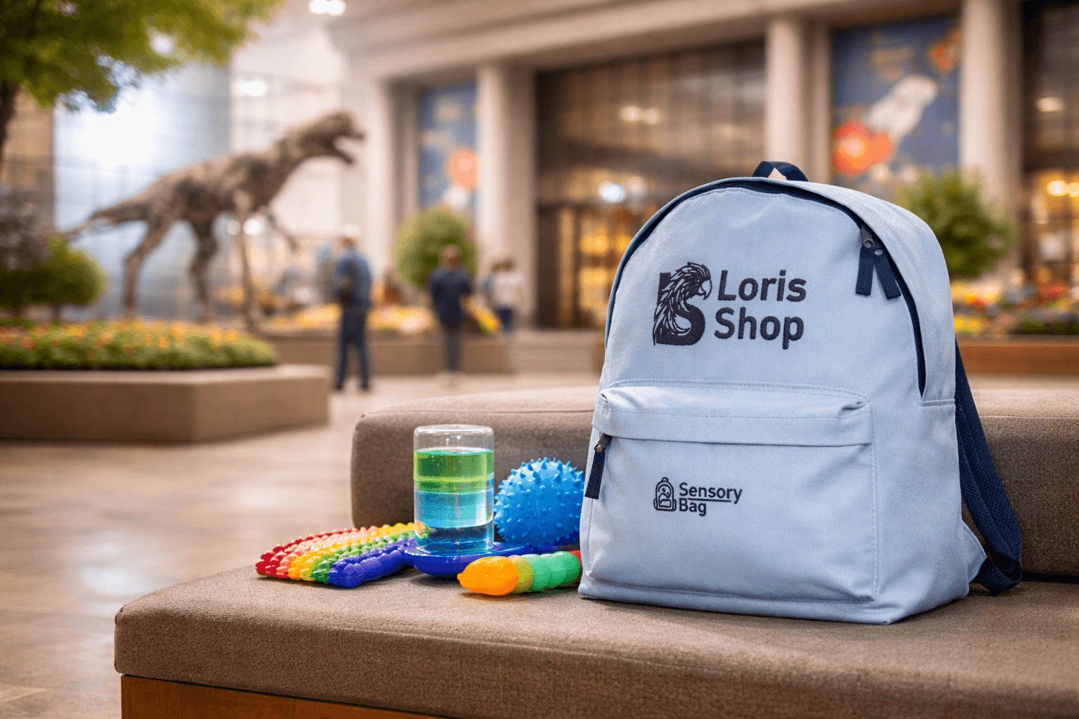 Der Sensory Bag mit Sinnesspielzeugen